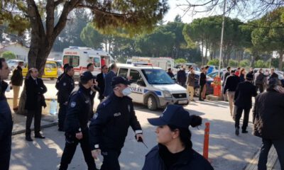 Balıkesir Adliyesi’nde büyük panik!