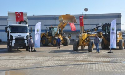 İnegöl Belediyesinde 3 Yeni Araç Hizmete Alındı