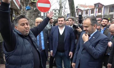 Başkan Aktaş’a İznik’te ‘mani’li karşılama