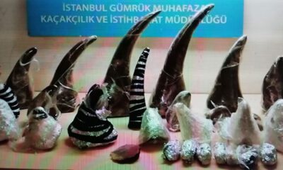 Havalimanında ‘gergedan’ operasyonu