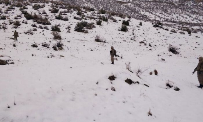 Terörle mücadele kar kış dinlemiyor!