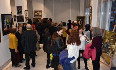Ressamlar Sevgi Ve Barışı Çizdi