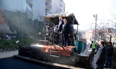 Belediye Asfalt Çalışmalarını Sürdürüyor