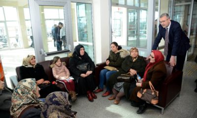 Başkan Özkandan Hasta Ziyareti