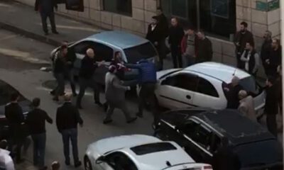 Copların Konuştuğu Yol Verme Kavgasında Çok Sayıda Kişi Gözaltına Alındı
