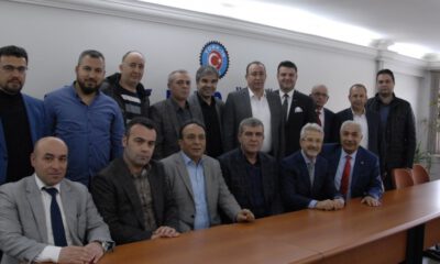 Turgay Erdem, sendika liderleriyle buluştu