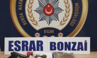 Bursa Narkotik Polisinden Uyuşturucu Tacirlerine Baskın