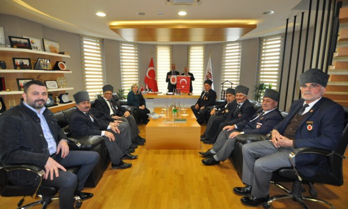 Gazilerden İTSO’ya Ziyaret