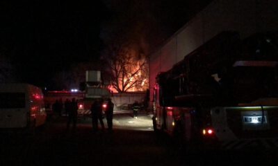 Fabrika Alevlere Teslim Oldu