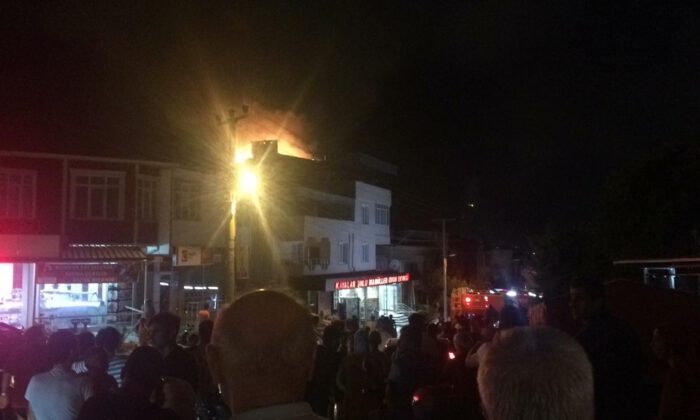 Bursa’da Korkutan Yangın