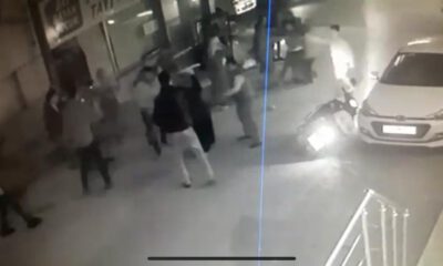 Tekme Tokat Muhtarlık Kavgası Kamerada
