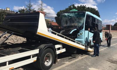 Maltepe’de minibüs kazası