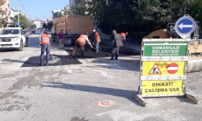 Osmangazi’de Asfalt Çalışmaları Hız Kesmiyor