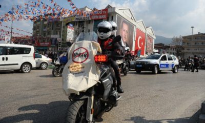 Motorize Ekipler Kansere Dikkat Çekti