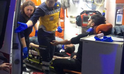 İşçileri Taşıyan Servis Minibüsü Kaza Yaptı: 14 Yaralı