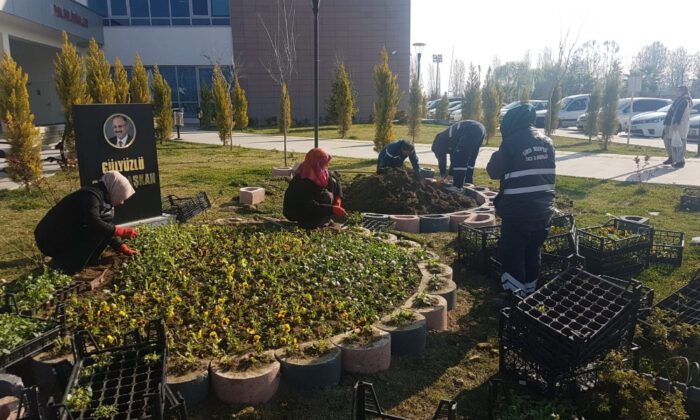 Gürsu Cüneyt Yıldız Devlet Hastanesi’ne Çevre Düzenlemesi