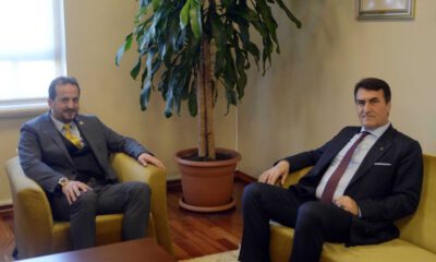 Vekil Özen’den Dündar’a Tebrik Ziyareti