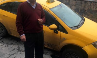 Beyoğlu’nda yol çöktü