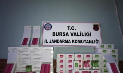 Bursa’da Jandarma Ekipleri Binlerce Kaçak Çikolata Ele Geçirdi