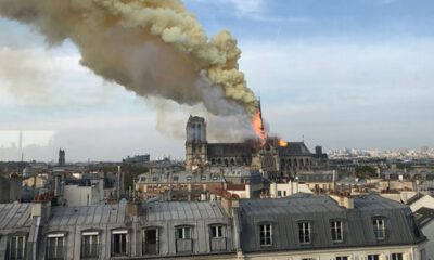 Notre Dame Katedrali yanıyor!