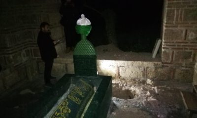 Defineciler Bu Kez 600 Yıllık Tarihi Türbeyi Hedef Aldı