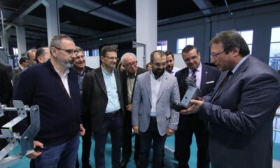 BALKANTÜRKSİAD Yönetimi Bursa Model Fabrikayı Gezdi