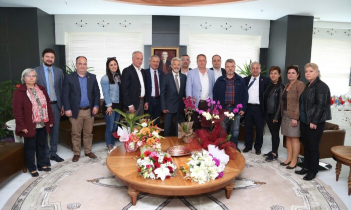 CHP’lilerden Başkan Turgay Erdem’e Ziyaret