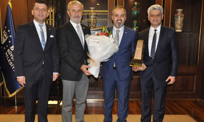 İTSO’dan Başkan Aktaş’a ziyaret
