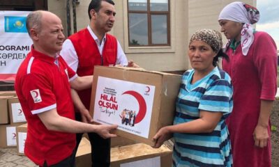 Türk Kızılay’ın merhamet eli dünyayı kucaklıyor