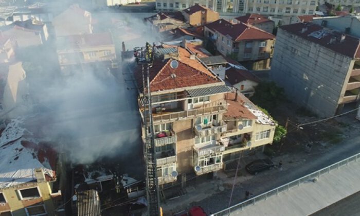 İstanbul’da korkutan yangın