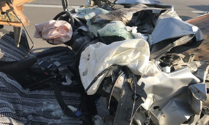 Otobanda Feci Kaza: 1 Ölü, 1 Yaralı