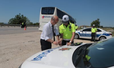 Dikkat Bu Yolcu Otobüsünde Trafik Casusu Var