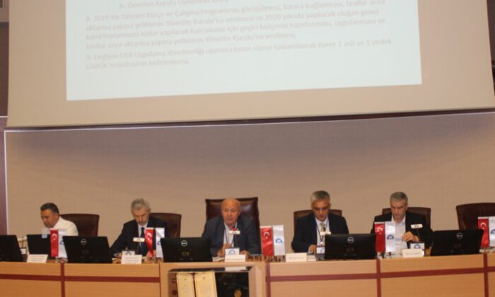 Bursa OSB’de genel kurul heyecanı