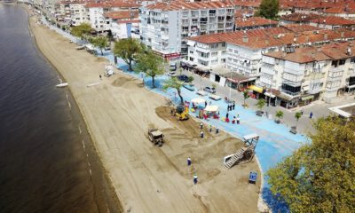 Bursa Plajları Yosunlardan Arındırılıyor