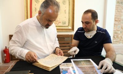Müzelik El Yazmalarına Yoğun Bakım Tedavisi
