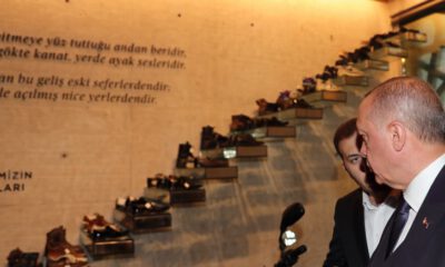 Cumhurbaşkanı Erdoğan 15 Temmuz Hafıza Müzesini gezdi