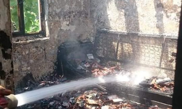 Evleri Küle Döndü, Mahalleli Seferber Oldu