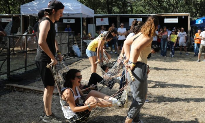 Dünyanın İlk Ve Tek Hamak Festivali Renkli Görüntülere Sahne Oldu
