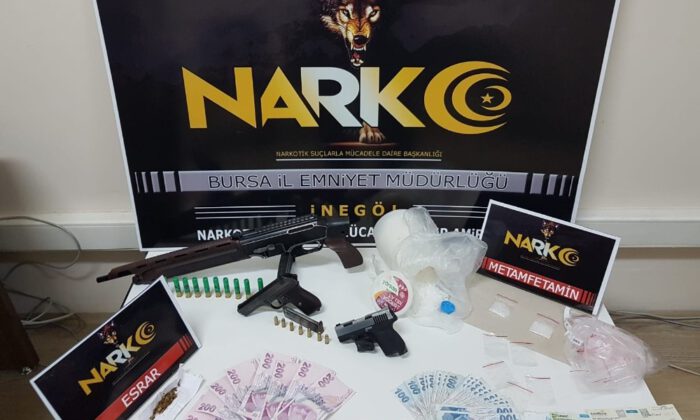 İnegöl’de Uyuşturucu Operasyonu: 2 Gözaltı