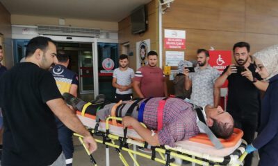 Çöp Kamyonu Tarlaya Girdi: 2 Yaralı