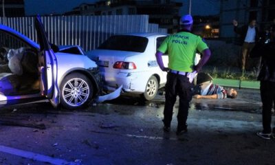 Müşteri Olarak Gittiği Gece Kulübünün Şoförü İle Kafa Kafaya Çarpıştı, Olay Yerinden Kaçtı