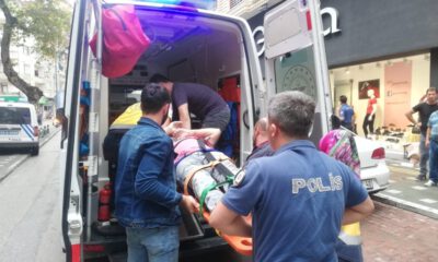 Alçıpan Çökünce Yere Düşen Usta, Cama Tıklayıp Yardım İstedi