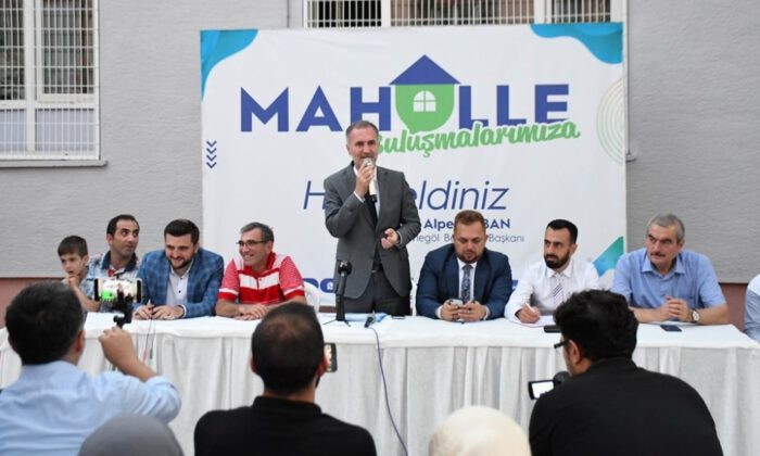 Başkan Taban Halkla Buluştu