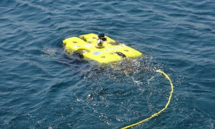 Denizaltı elektriği UEDAŞ robotu ile güvende