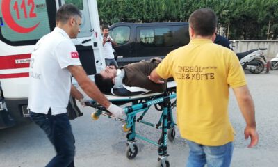 Motosikletiyle Otomobilin Altına Girdi