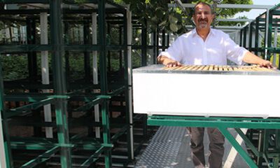 Uçak mühendisinden dünyada örneği olmayan yerli mobil arıcılık sistemi