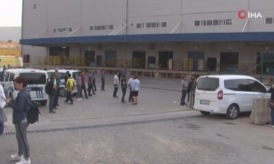 Posta dağıtım merkezinde şüpheli toz paniği