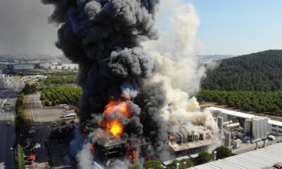 Tuzla’da yangın sırasında tanker patladı