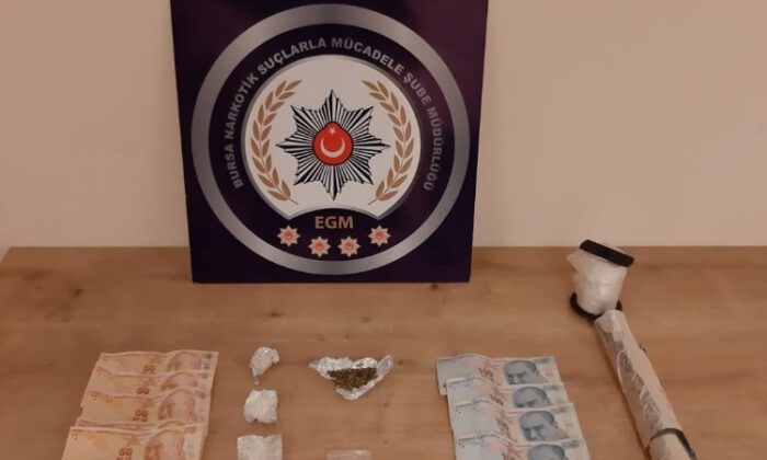 Bursa Polisinden Uyuşturucu Baskını