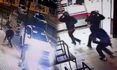 Çaldıkları otomobille iş yerini soydular